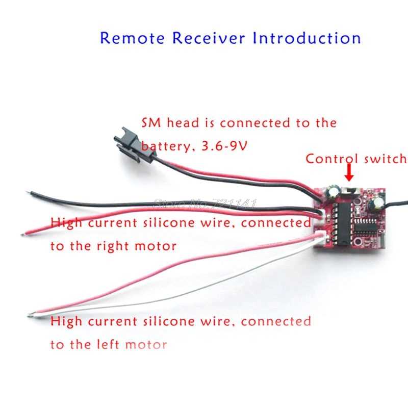 4-channel 2.4G Remote Control Receiver Module Kit Circuit Bo-图3