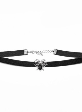 项链简约丝绒暗黑百搭