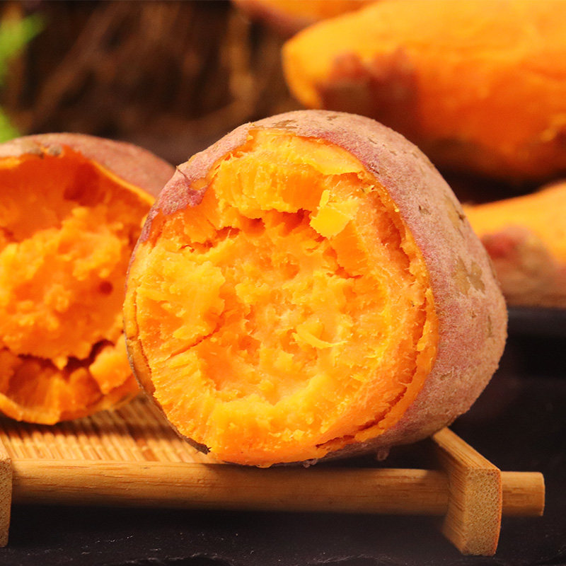 新鲜沙地蜜薯9斤10板栗红薯 百泰源番薯