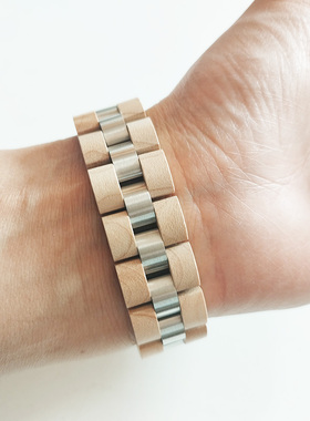 绿檀红檀木手链男款木质手串小众设计感高级轻奢时尚百搭手饰礼物