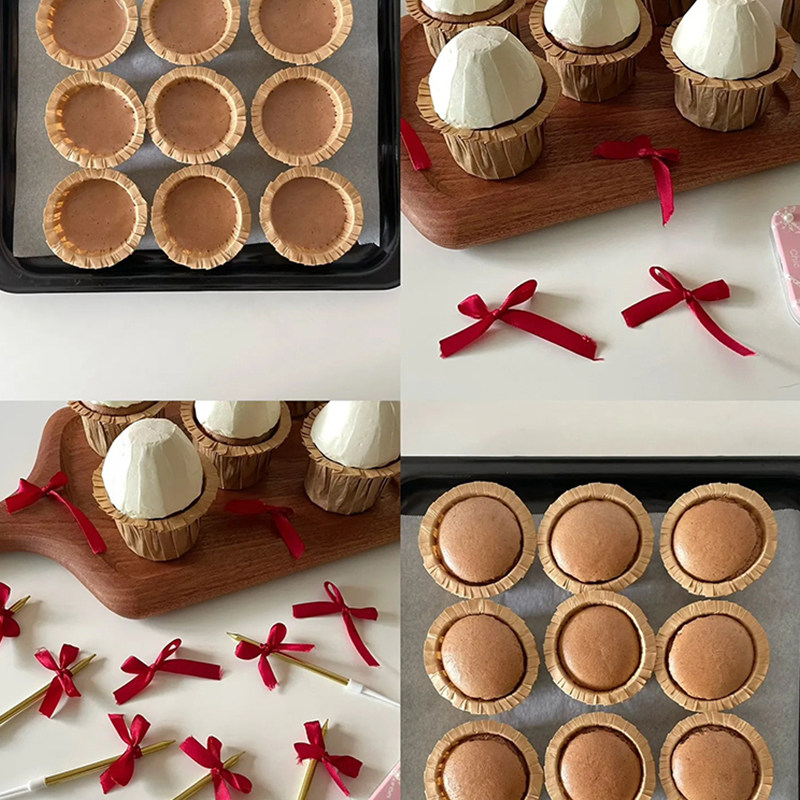 简约ins新年氛围蝴蝶结丝带奶油纸杯蛋糕装饰跨年聚会团建小甜品,淘宝优惠券,粉丝福利购,淘宝优惠卷
