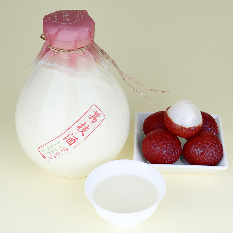 苏州桥坛装4种口味果酒青梅桃醉桂花酿荔枝500ml坛子酒9%vol甜酒