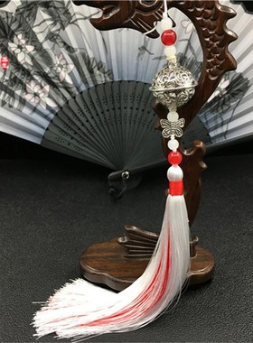 汉服旗袍压襟流苏铃铛古风挂件