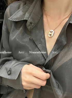 MOMENTHOME清爽夏天*猪鼻子项链