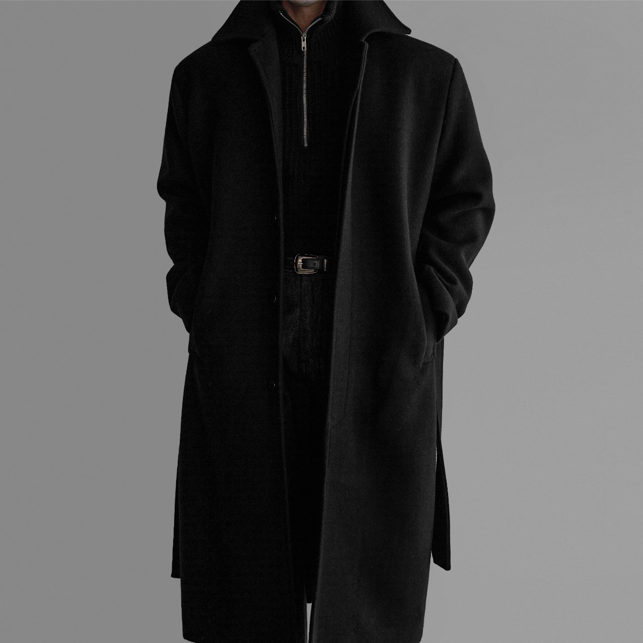 MRCYC老钱风翻领H型毛呢大衣男冬季保暖加厚呢子外套韩系通勤穿搭,淘宝优惠券,粉丝福利购,淘宝优惠卷