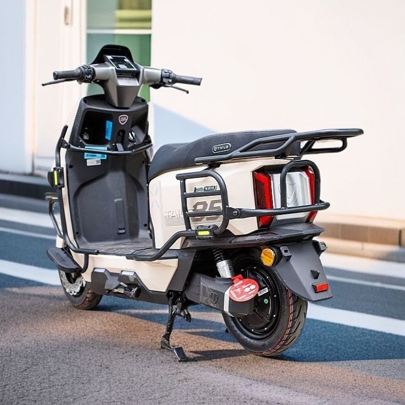 适用台铃赤兔2025新款电动车护杠加厚防摔保险杠保护架后尾架改装,淘宝优惠券,粉丝福利购,淘宝优惠卷