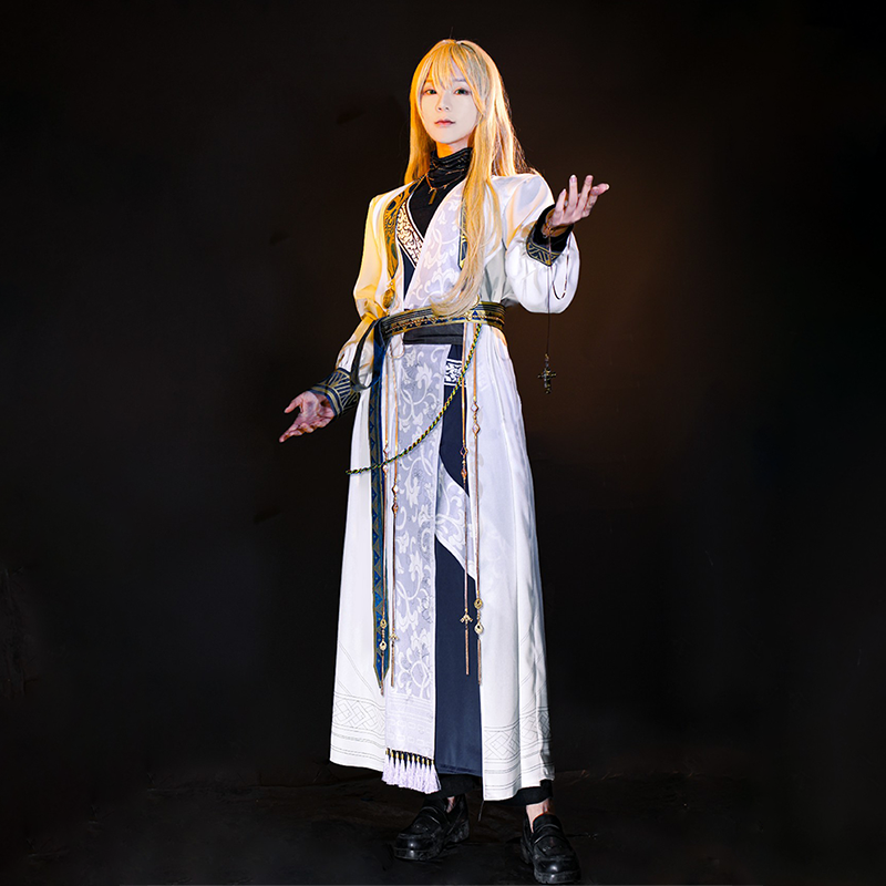 现货面包家崩坏三cosplay神州折剑录奥托罗刹人cos服假毛鞋子全套 - 图1