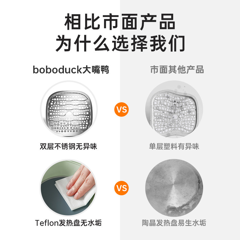 大嘴鸭恒温壶奶瓶消毒一体消毒器 boboduck大嘴鸭暖奶器/加热器