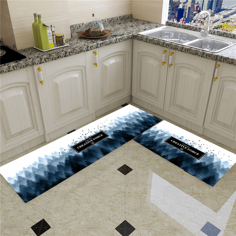 厨房地垫吸水吸油防滑垫ins网红进门门垫子长条地毯垫家用可机洗,淘宝优惠券,粉丝福利购,淘宝优惠卷