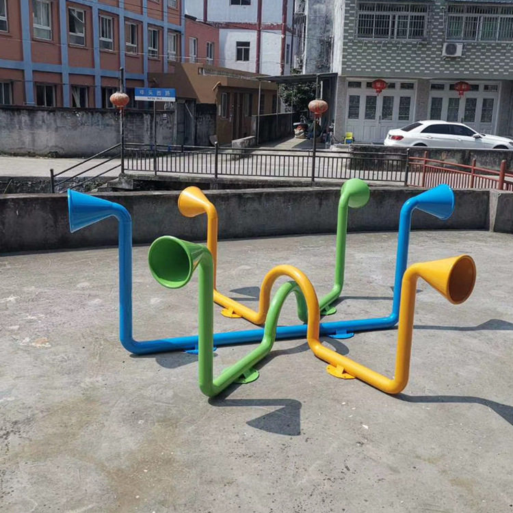 公园户外非标定制组合传声筒小区幼儿园游乐设备打击乐设备传声筒
