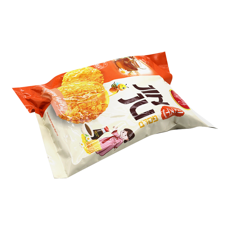 裸价临期 越南进口 RICHY JINJU蜂蜜味牛奶味金色米饼100g-145g - 图2