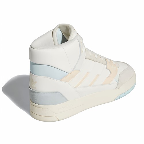 酷动城正品Adidas三叶草 Drop Step SE女子中帮牛皮休闲鞋 HR1417 - 图1
