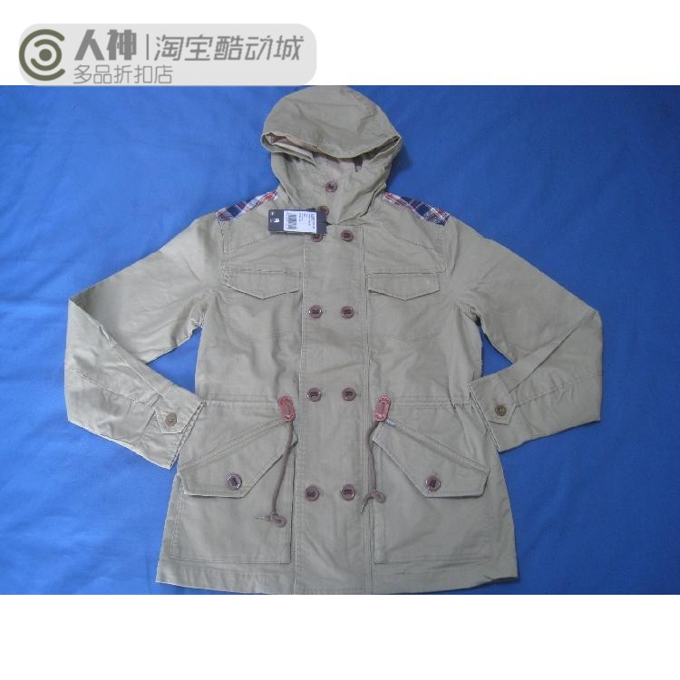 酷动城正品 Lee 男子棉质 春秋休闲外套时尚 风衣L13307J61A22 - 图2