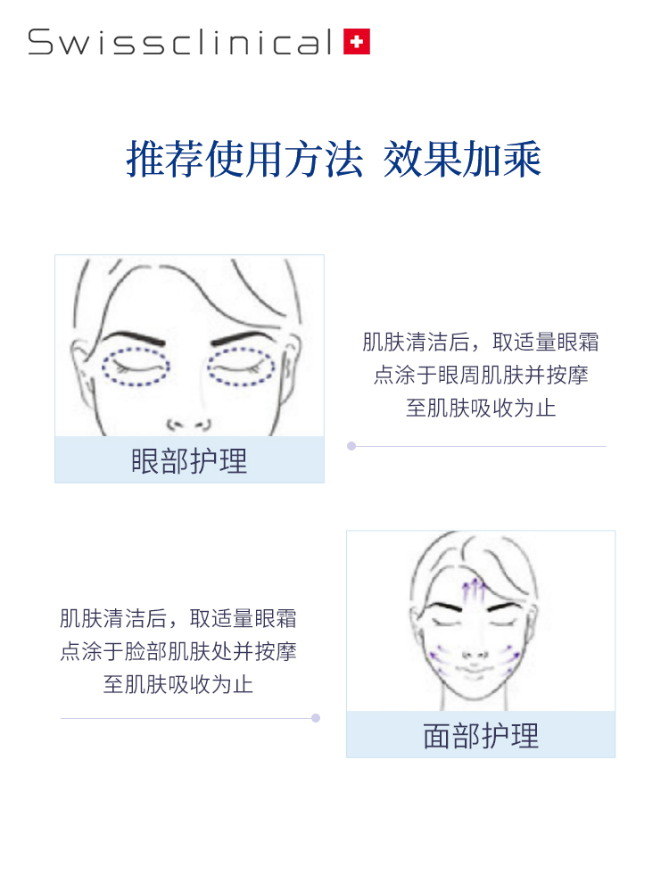 瑞珂全脸眼周修护精华30ml瑞士眼霜 瑞珂眼部精华