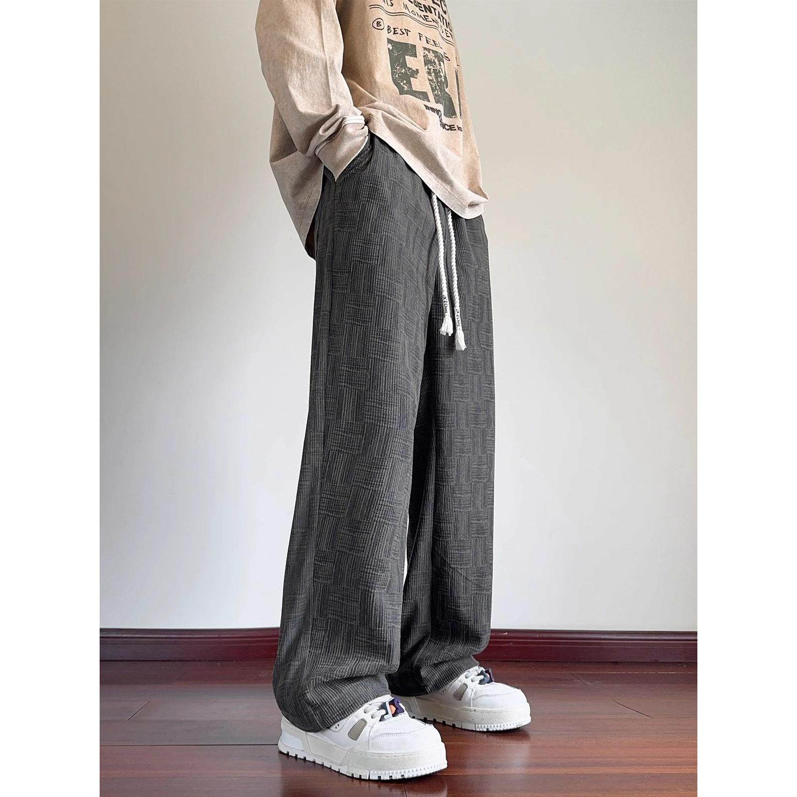 灯芯绒裤子男秋冬季2025新款加绒加厚宽松运动卫裤男阔腿休闲长裤,淘宝优惠券,粉丝福利购,淘宝优惠卷