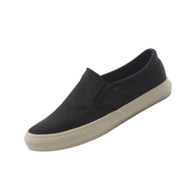 〖MessContiy Tsmr〗好脚感会说话~透气帆布鞋男一脚蹬懒人乐福鞋,淘宝优惠券,粉丝福利购,淘宝优惠卷