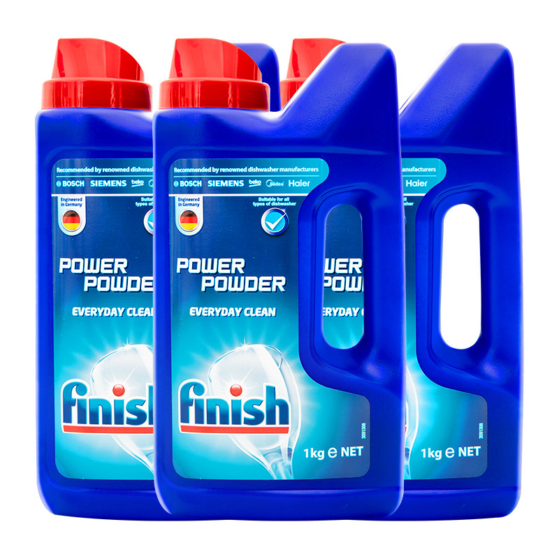 finish洗碗粉美的西门子方太1kg盐 趣堂居家日用洗洁精