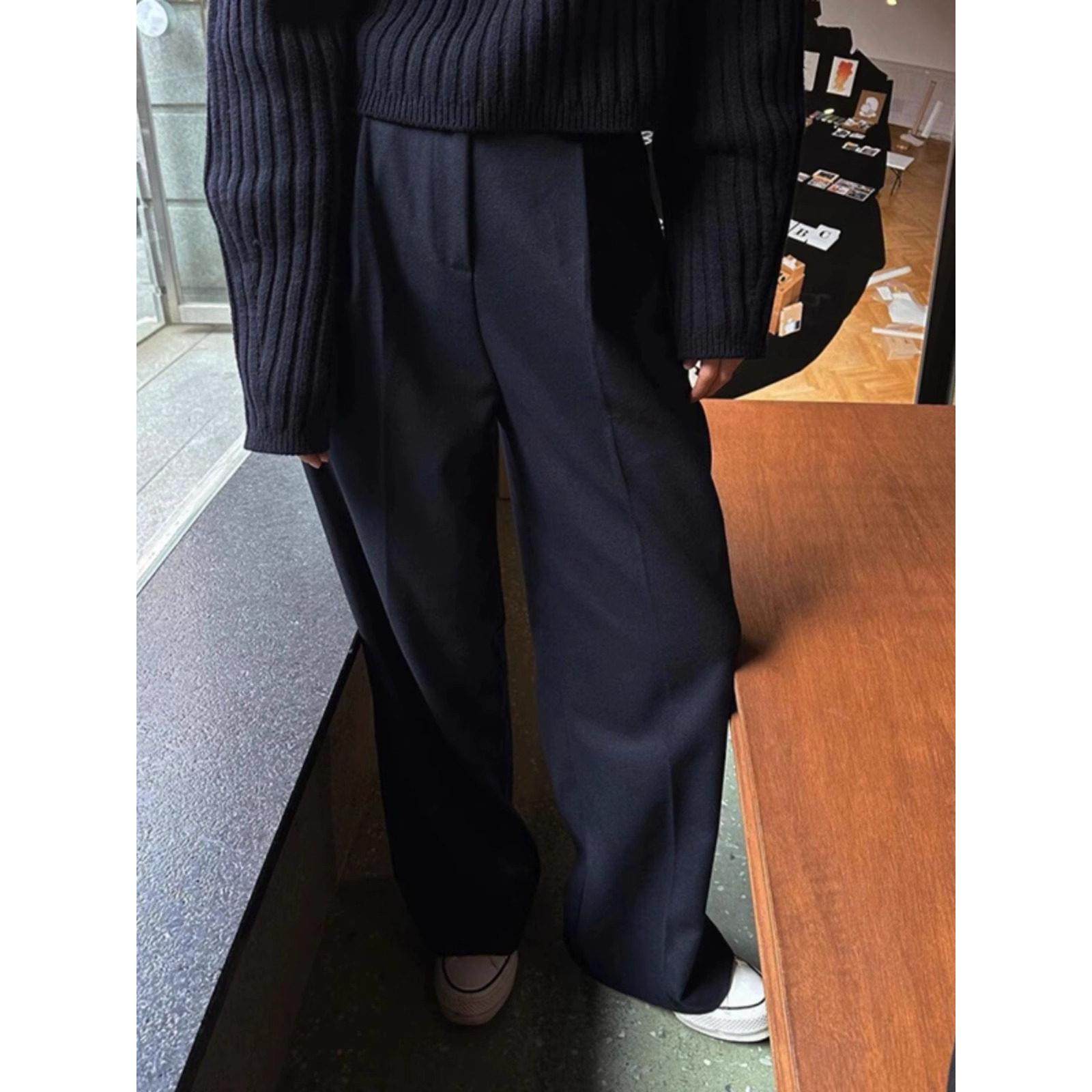 法国Rixo Rane 重磅推荐?复古黑色针织衫女打底百搭气质毛衣上衣,淘宝优惠券,粉丝福利购,淘宝优惠卷