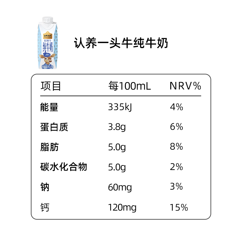 认养一头牛娟姗纯牛奶200ml*10盒*4箱高钙青少年早餐奶旗舰店 - 图2