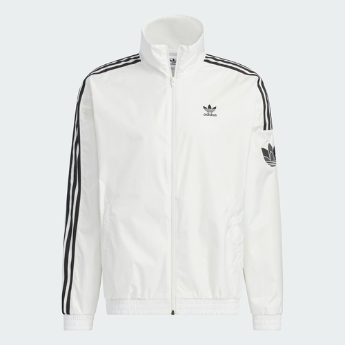 莱卡正品 Adidas 三叶草男女长袖运动休闲立领梭织夹克外套JI7535 - 图3