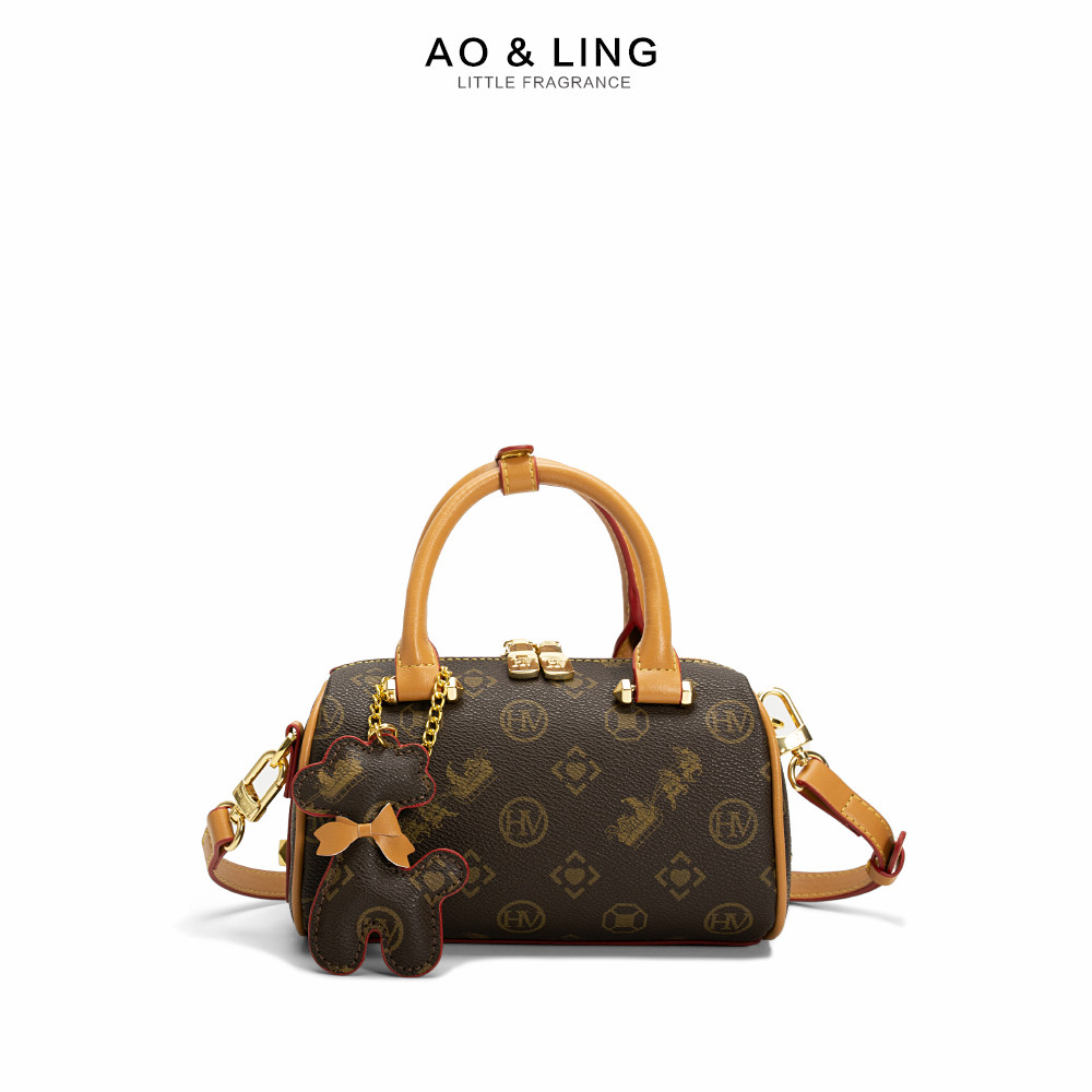 波士顿2023新款夏季单肩迷你枕头包 奥翎女士包袋