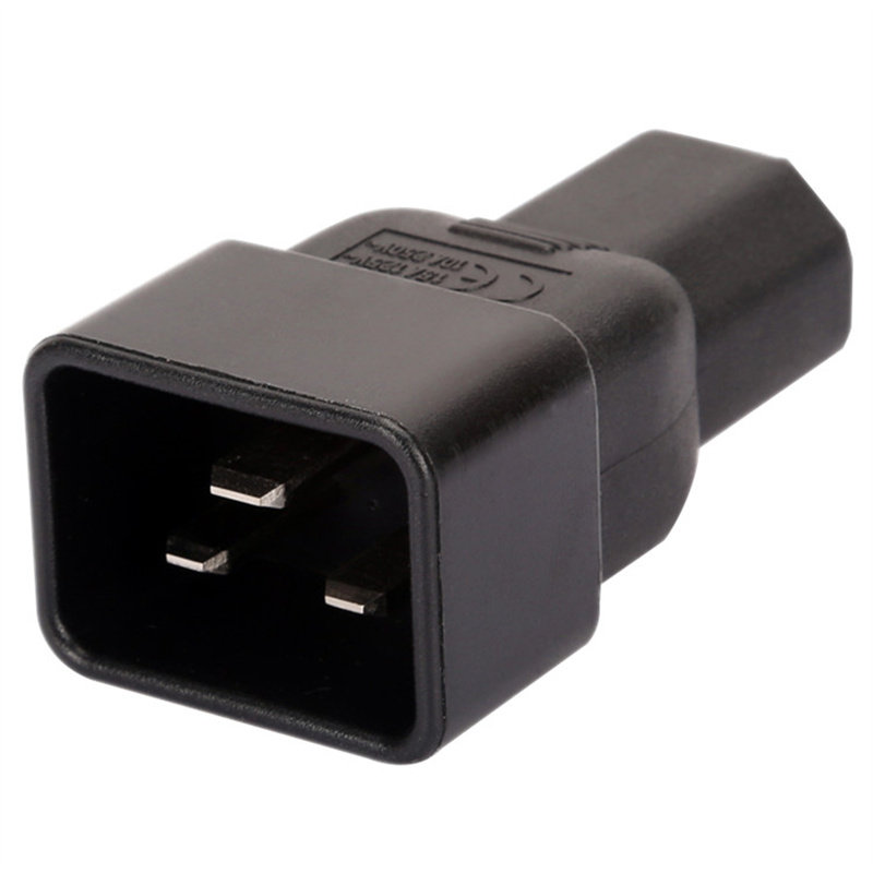 机房服务器PDU转换插头IEC320-C13转C20 10A转16A C20 TO C13 - 图2