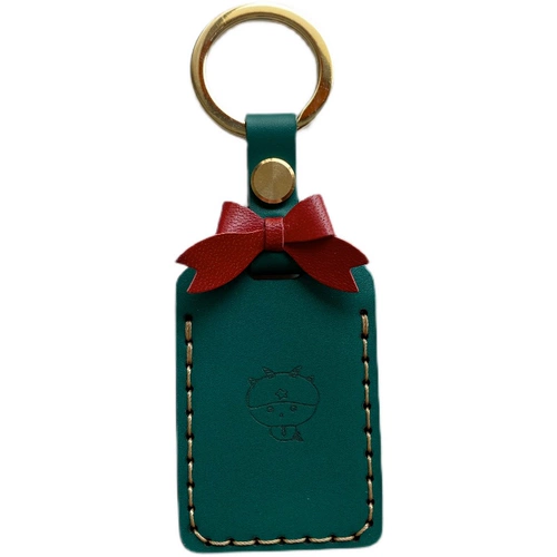 Кожаный индукционный маленький картхолдер, для брелока контроля доступа