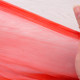Thickened tablecloth disposable dining tablecloth red transparent