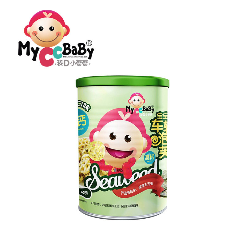 我d小蔡蔡海苔车轮泡芙磨牙点心 myccbaby我d小蔡蔡泡芙