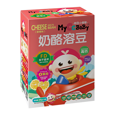 我d小蔡蔡水果溶豆健康入口即化 myccbaby我d小蔡蔡溶溶豆