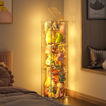 Doll containing barrel transparent basket Buzz box Toy box Toy doll cabinet Doll Box Containing the Divine Instrumental display Show