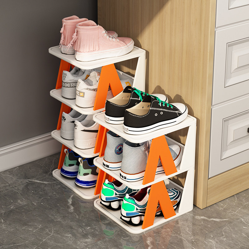 简易家用门口收纳神器迷你宿舍鞋架 收纳达人鞋架