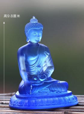 琉璃不动尊不动如来佛像摆件居家客厅佛堂寺庙供佛佛像八大菩萨