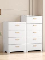 Love Lith official flagship store Thickened Containing Cupboard cabinet Home Snack Bed Head Cabinet Bedroom Plastic five fights