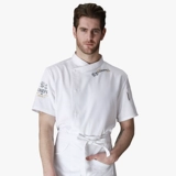 Костюм шеф-повара Мужчины летняя дышащая рабочая одежда ресторан ресторанная кухонная рабочая одежда с коротки