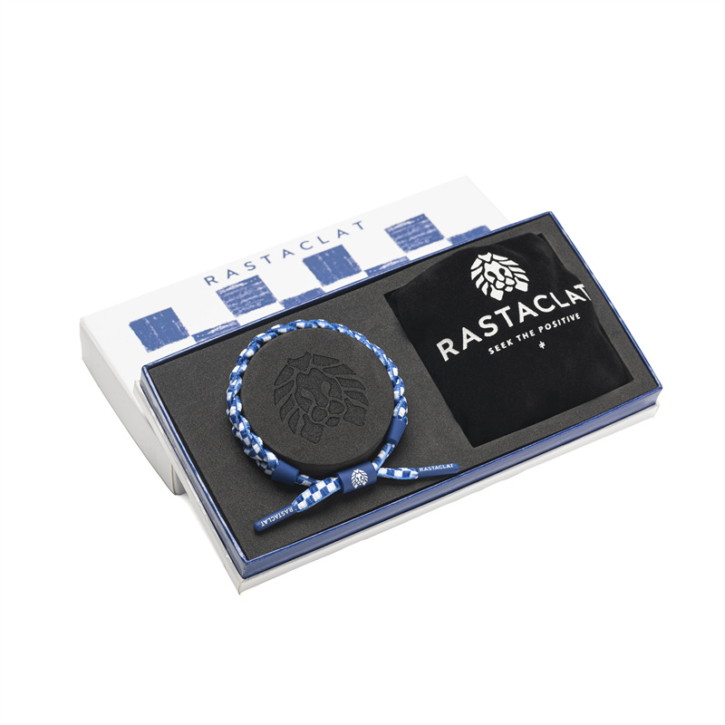 RASTACLAT官方正品小狮子棋盘格限定套装男女情侣款鞋带编织手链-图3