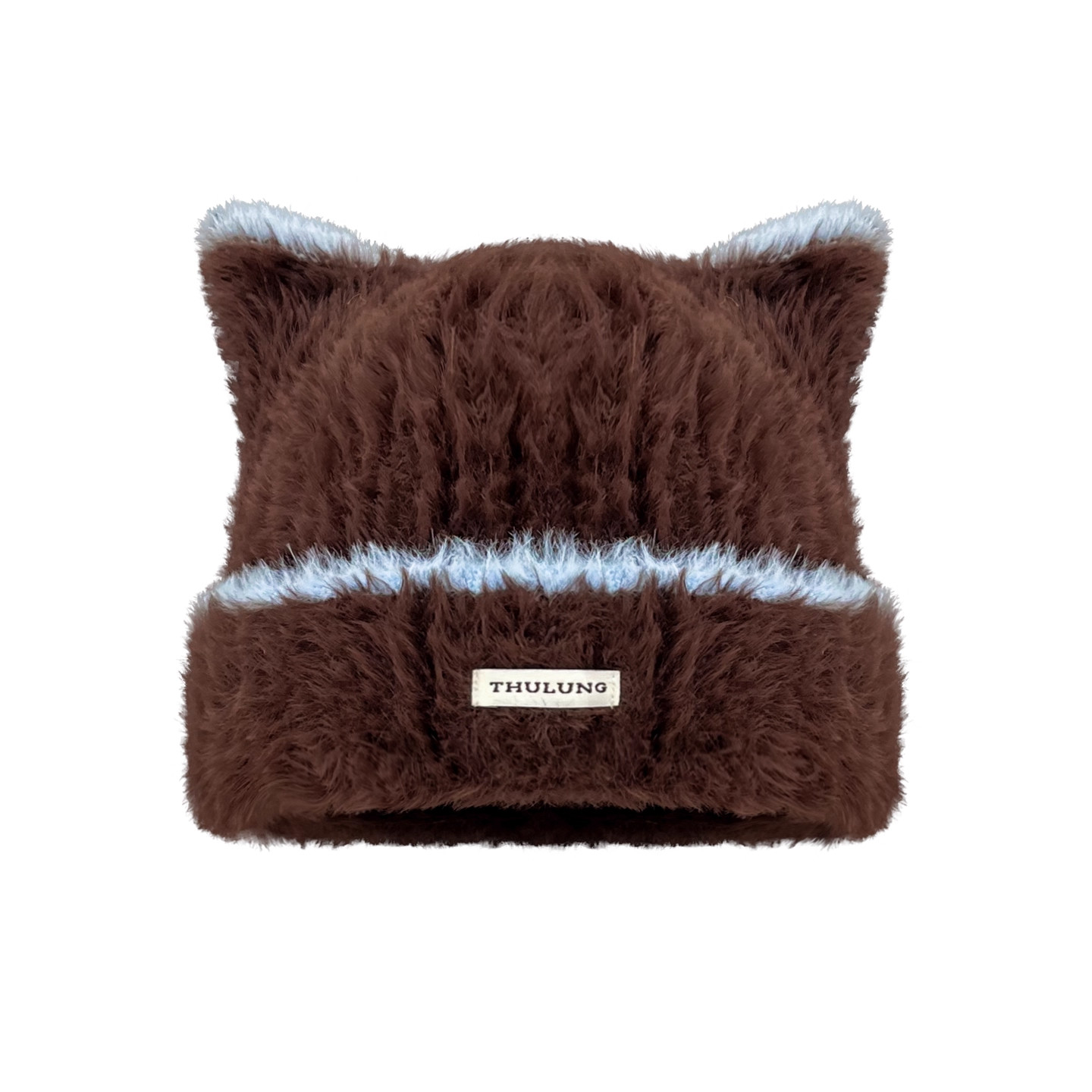 日系可爱猫耳朵毛绒针织毛线帽子女冬季加厚保暖护耳显脸小包头帽,淘宝优惠券,粉丝福利购,淘宝优惠卷