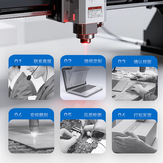 Customizable LOGO luminous badge intercom