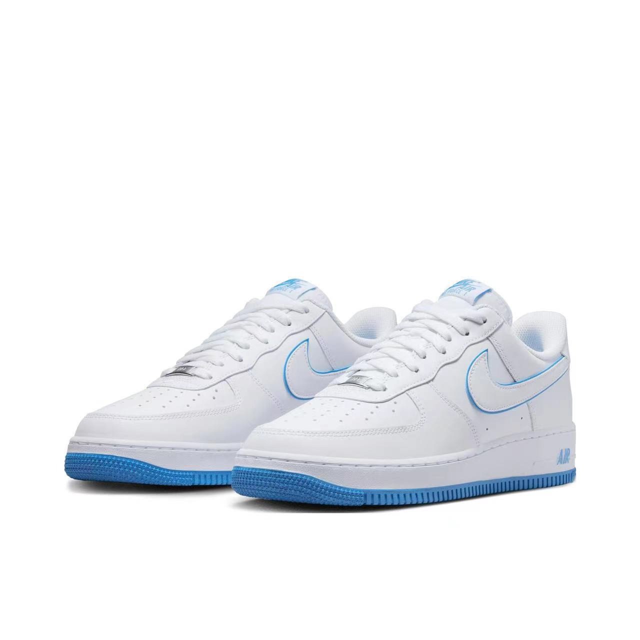 Nike/耐克 Air Force 1男女同款休闲舒适低帮板鞋 DV0788-101-图3