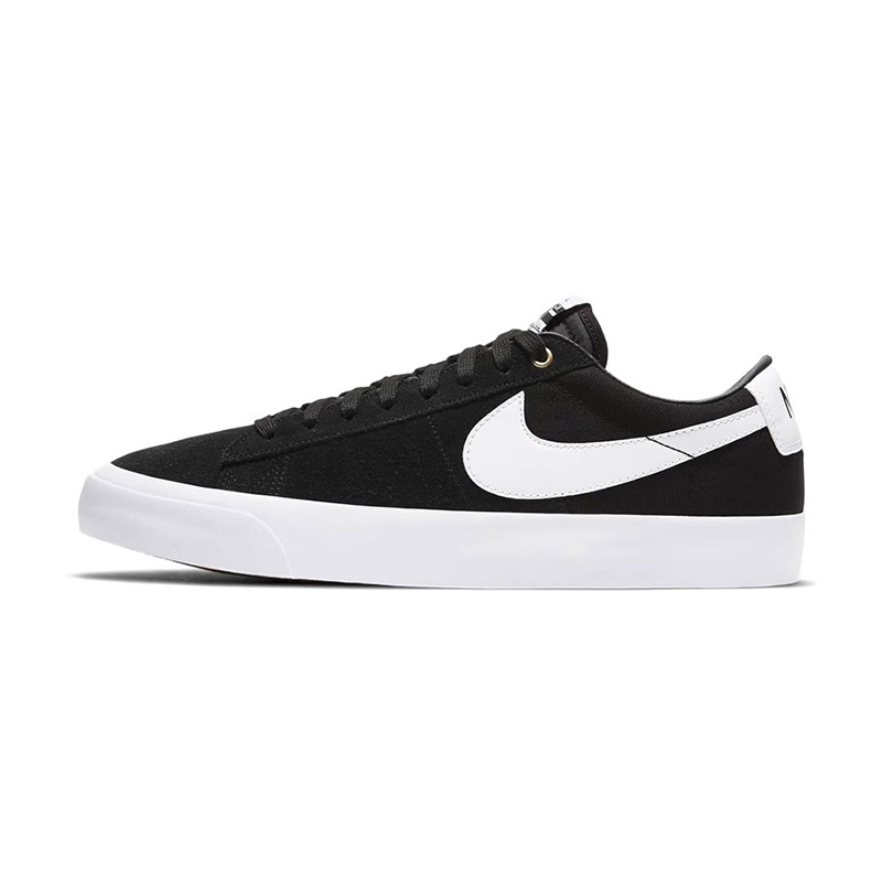 Nike/耐克 Blazer Low黑白开拓者低帮复古休闲滑板鞋 DC7695-002-图3