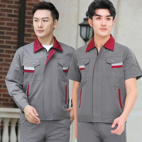 Летний тонкий износостойкий комбинезон подходит для мужчин и женщин, короткий рукав