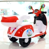 Электрический мотоцикл, детский трехколесный велосипед с аккумулятором для мальчиков и девочек, детская игрушечная машина с сидением с зарядкой, дистанционное управление