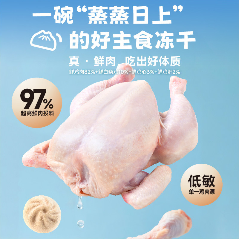 朗诺受气包全价鲜肉主食冻干100g鲜鸡肉配方猫主粮马年限定受气包,淘宝优惠券,粉丝福利购,淘宝优惠卷