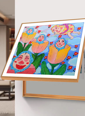 简约现代艺术电表箱装饰画遮挡画