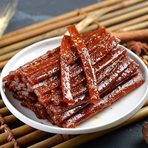 Wenjun Doujiao Dry Spicy Bars 50 мешков вегетарианского сухожилия 8090 Классическая детства.