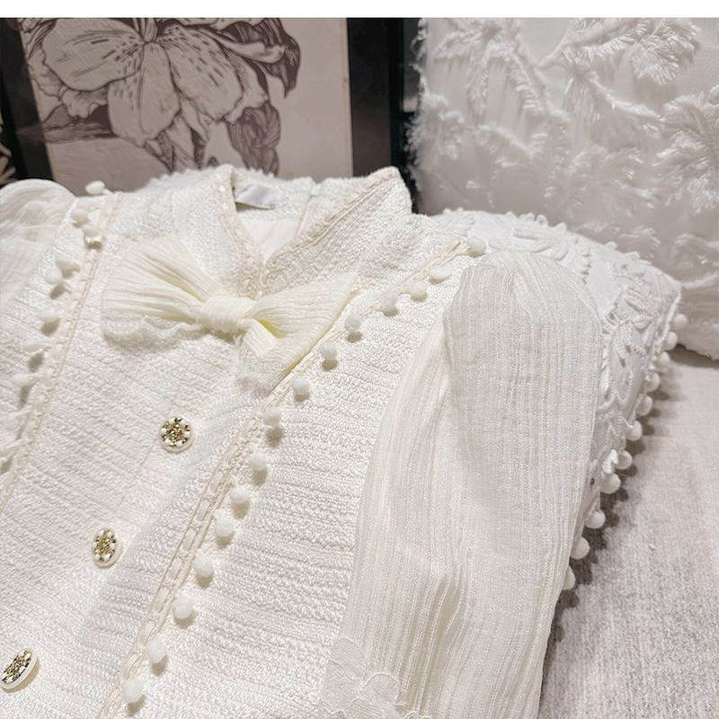 小香风高级感气质蓬蓬裙女秋冬新款掐腰巨好看配大衣立领连衣裙子,淘宝优惠券,粉丝福利购,淘宝优惠卷