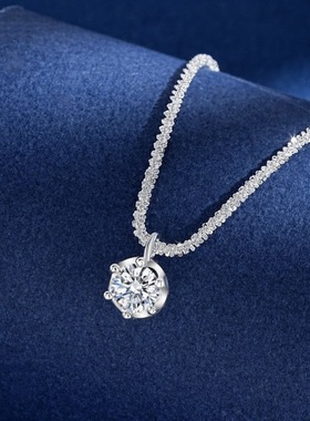 2023新款六爪单锆波光粼粼项链女款气质轻奢精致百搭锁骨链送女友