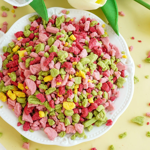 彩色饼干碎蛋糕装饰纸杯甜品烘焙饮品绵绵冰咖啡摆摊商用点缀小料 - 图2