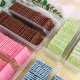 Internet celebrity crispy square biscuit cake decoration ornaments