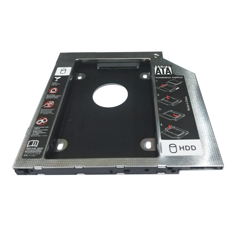 光驱位硬盘托架接口笔记本电脑固态卡托SATA2串口通用防震支架 - 图2